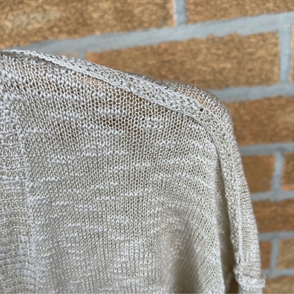 Majorelle cardigan metallic shimmer sweater small - Picture 7 of 8